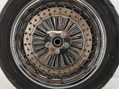 2013 Harley Street Glide Touring FLHX OEM Rear Wheel Rim Tire Spoked