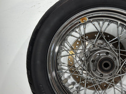 2005 Harley Heritage Softail Front Rear Wheel Rim Tire 130/90B16 150/80B16 16"