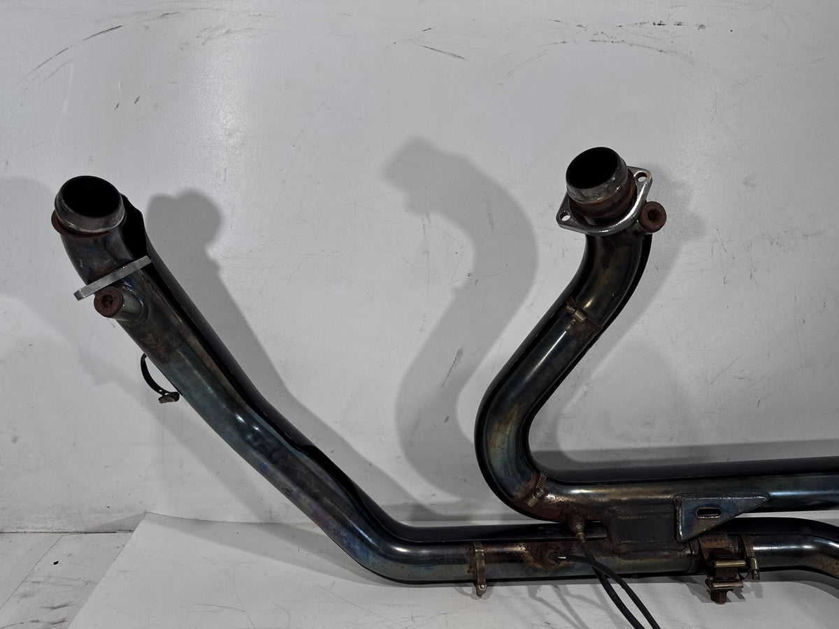 2013 Harley Street Glide Touring FLHX OEM Exhaust Header Pipes Muffler
