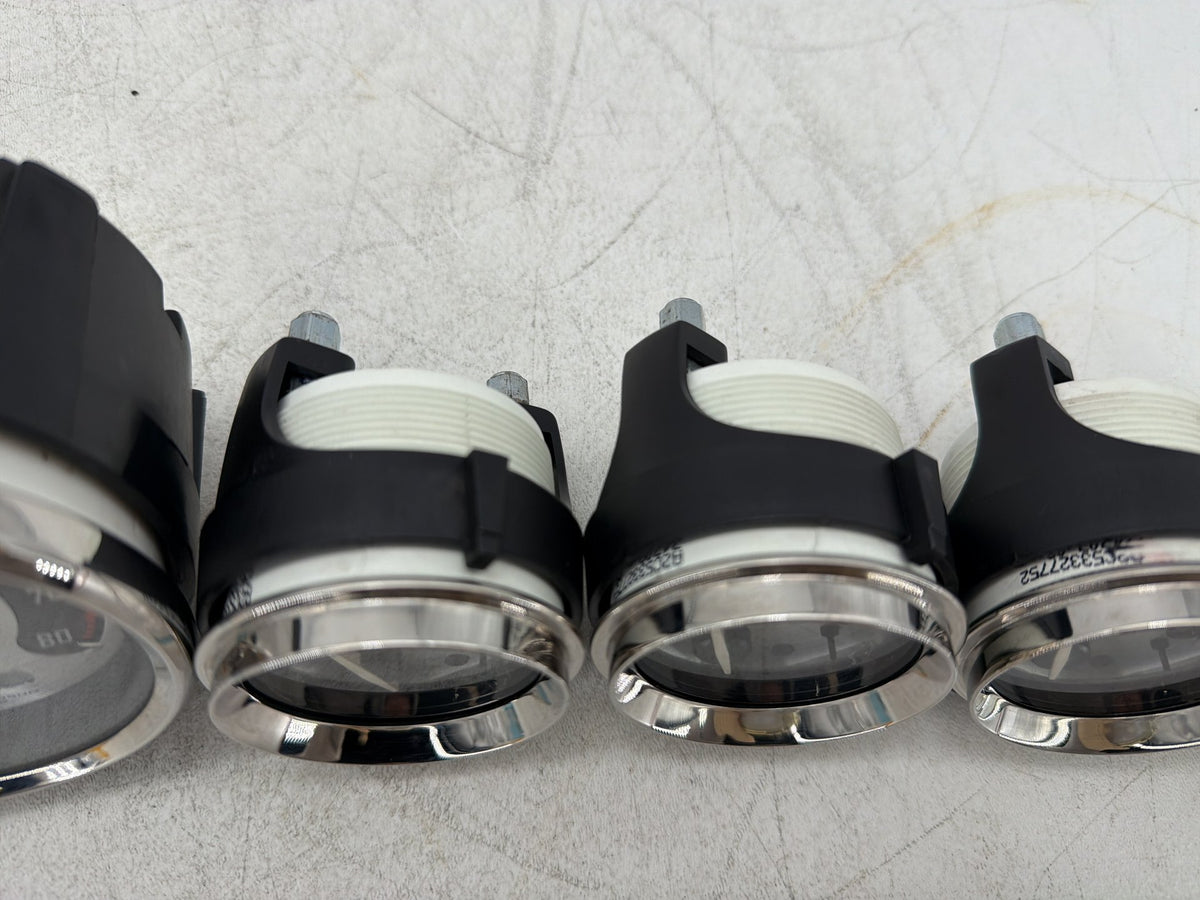 09 Harley Electra Glide Touring CVO Eagle Air Oil Volt Fuel Tacho Speedo Gauges