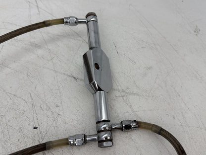 1995 Harley Road King Touring FLHR OEM Front Brake Hose Line Pipe