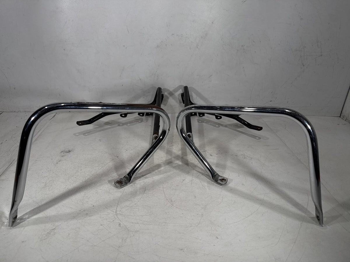 2013 Harley Street Glide Touring OEM Rear Left Right Saddlebag Guard Rails Bar