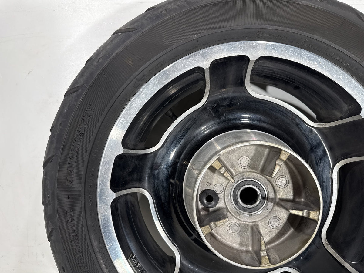 2012 Harley Street Glide Touring FLHX Rear Wheel Rim Tire 180/65B16 16"