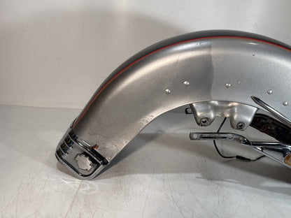 1984 - 1998 Harley-Davidson Touring Electra Glide Classic Front Wheel Fender Shell Panel w/ Bumper Rail Cushion Front