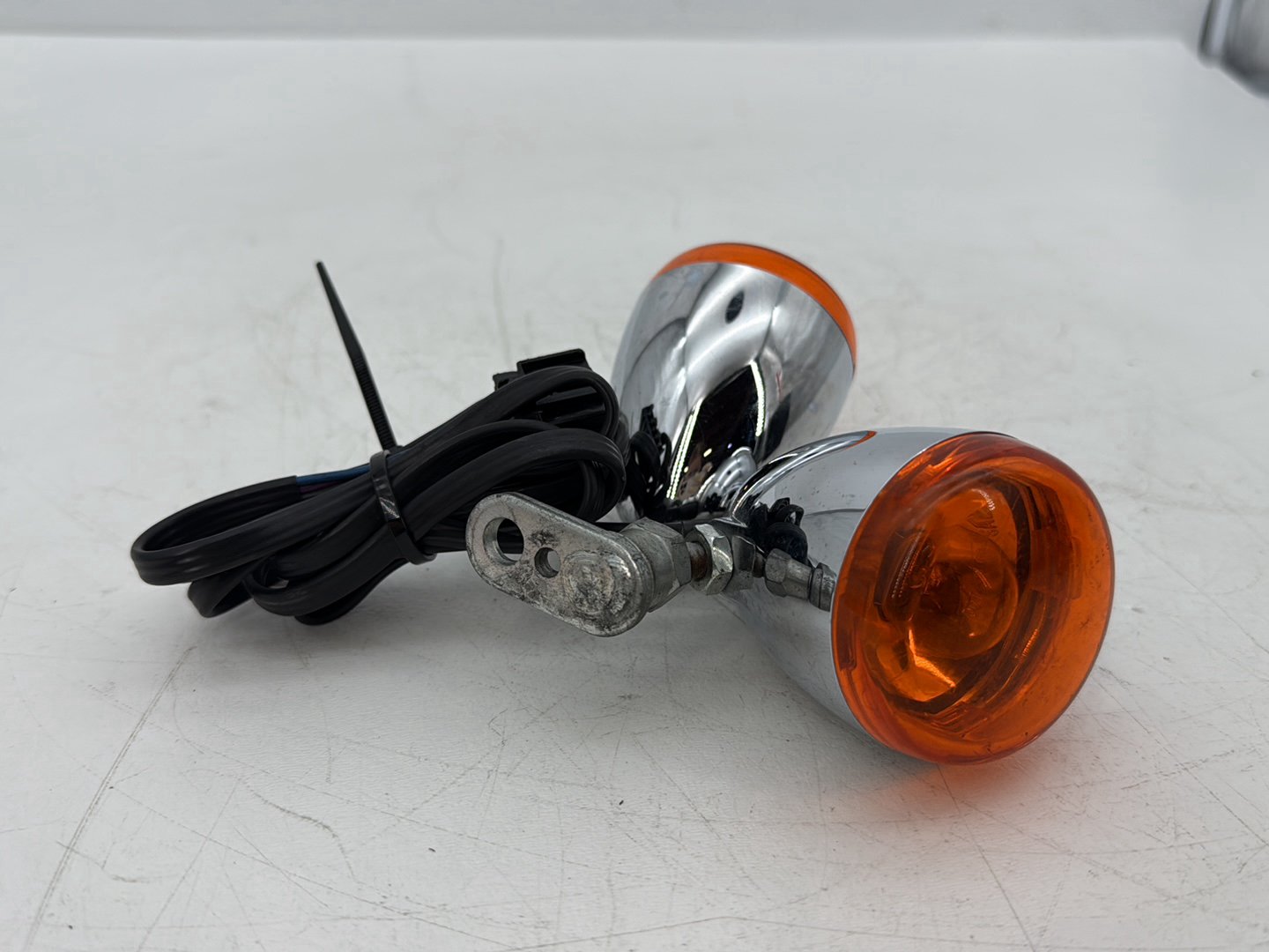 2002 Harley Dyna FXD Super Glide OEM Front Left Right Turn Signal Indicators
