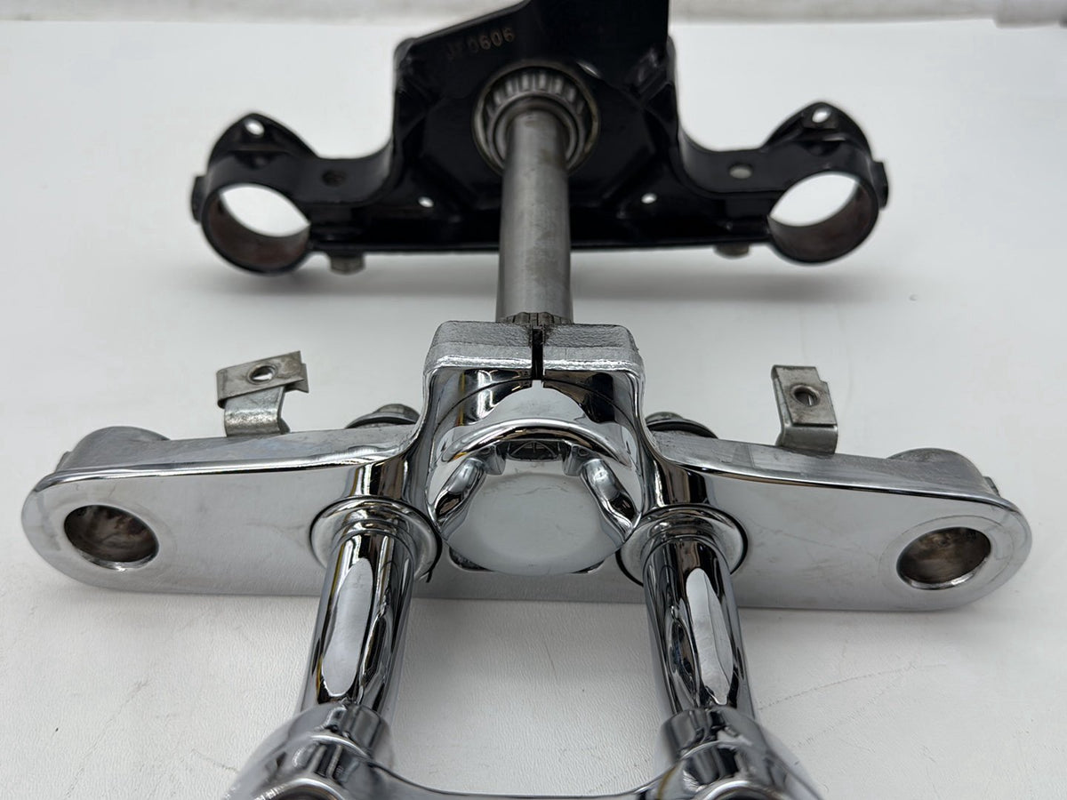 1991 Harley Heritage Softail Classic FLSTC Front Fork Triple Tree OEM Parts
