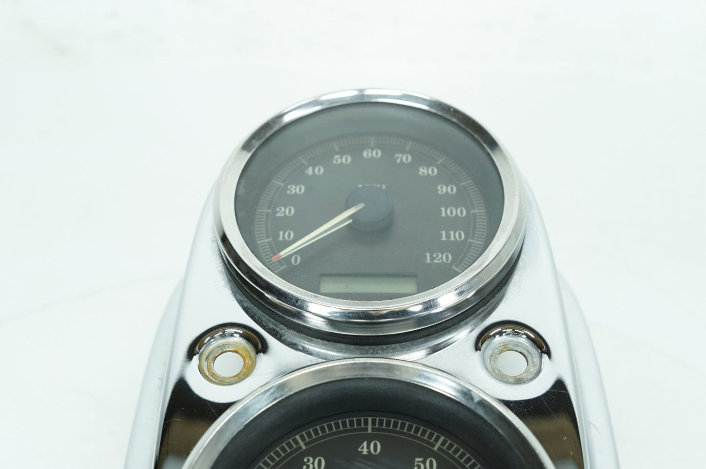 1999 - 2006 Harley-Davidson Dyna Low Rider Fuel Tank Dash Console Speedometer NOKey 	61695-05