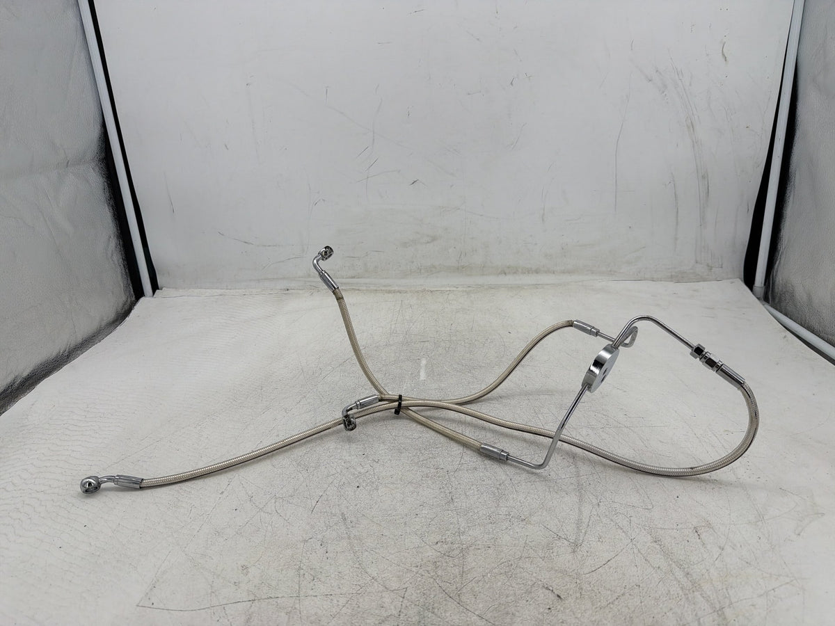 2010 Harley Electra Glide Touring Ultra OEM Front Brake Hose Line Pipe NON-abs