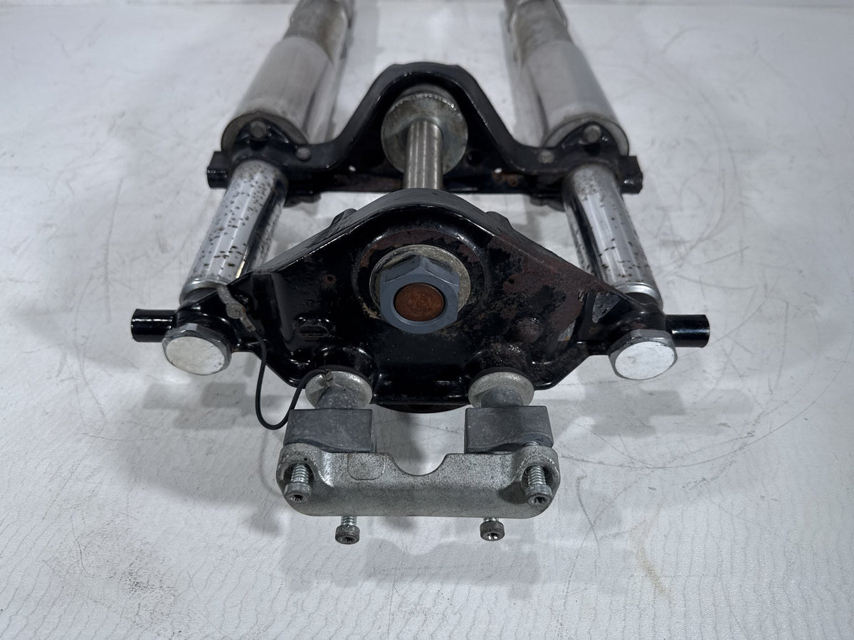 2011 Harley Street Glide Touring Front Triple Tree Set & LH RH Fork Legs Sliders