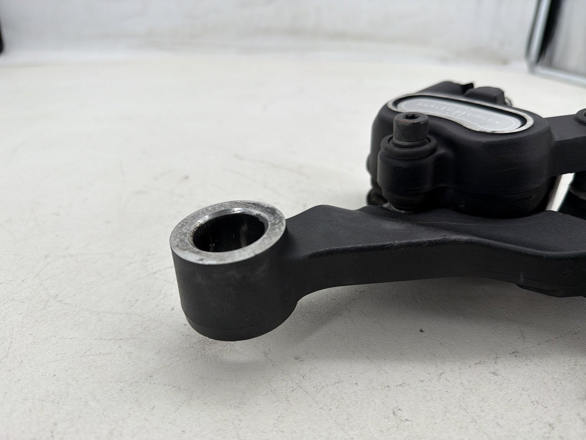 2016 Harley Dyna Fat Bob FXDF 103 OEM Rear Back Brake Caliper w/ Bracket