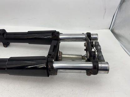 2015 Harley Touring FLHXS Street Glide OEM Front Triple Tree Set & LH RH Fork Legs Sliders