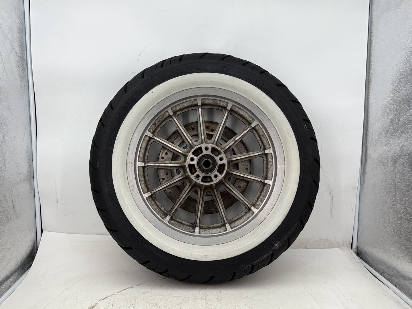 2004 Harley Sportster XL883C 883 Custom OEM Rear Wheel Rim Tire 150/80B16 16"