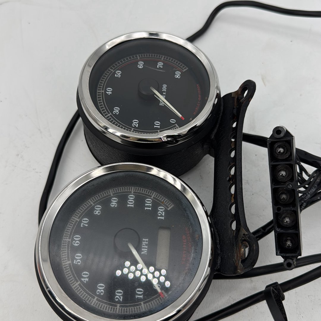 1991 - 2003 Harley-Davidson Sportster Base 1200 Speedo Tacho Speedometer Tachometer Gauges  	67338-97