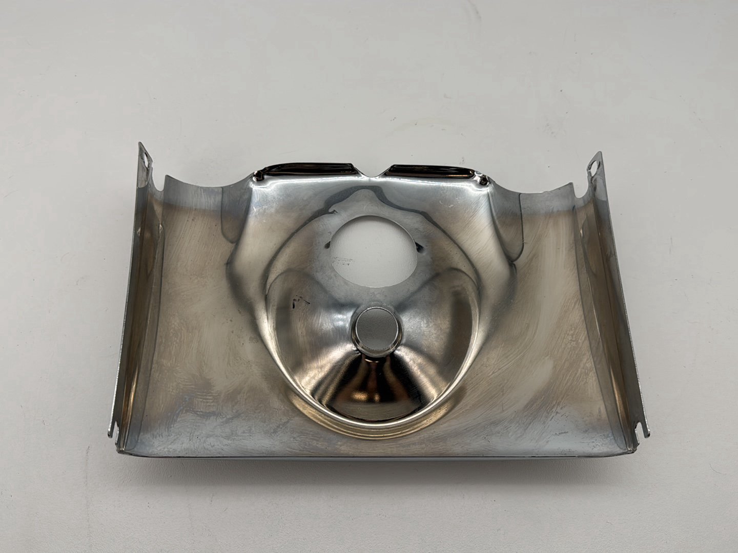 2008 Harley Softail Deluxe FLSTN OEM Front Upper Nacelle Headlight Cover Panel
