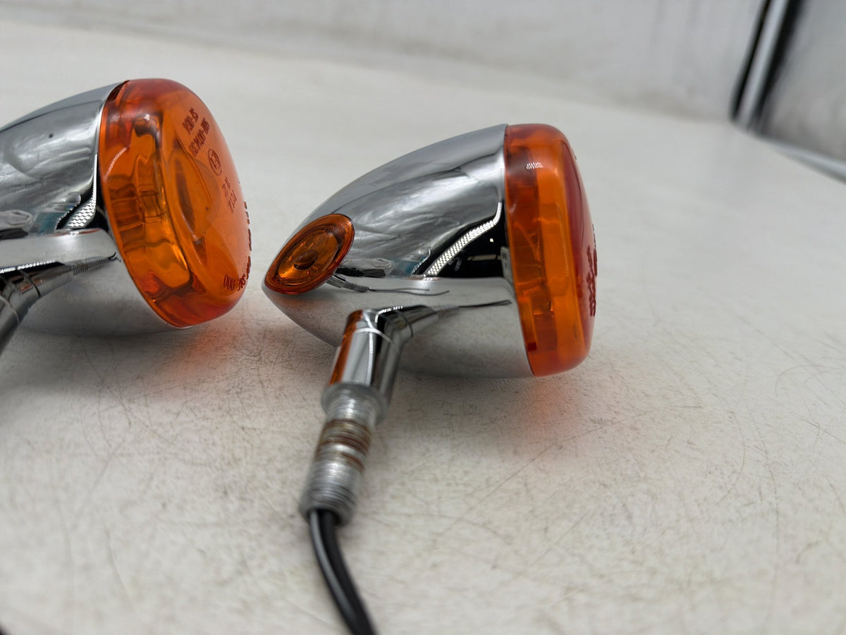 1991 Harley Sportster 883 XLH883 OEM Front Left Right Turn Signal Indicators