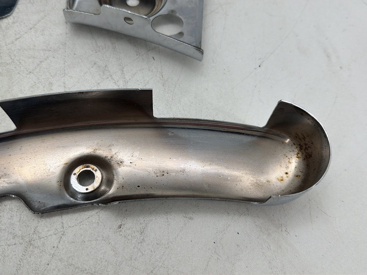 10 Harley Electra Glide Touring Ultra OEM Rear Left Right Fender Struts Bracket