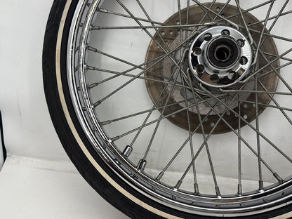 1997 Harley Softail Heritage Classic OEM Front Wheel Rim Tire Spoked MH90-21 21"