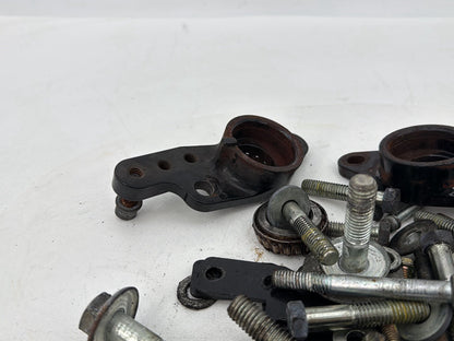 1999 - 2006 Harley-Davidson Touring Electra Glide Hardware Bolts Nuts & Brackets w/ Left Right Swingarm Brackets