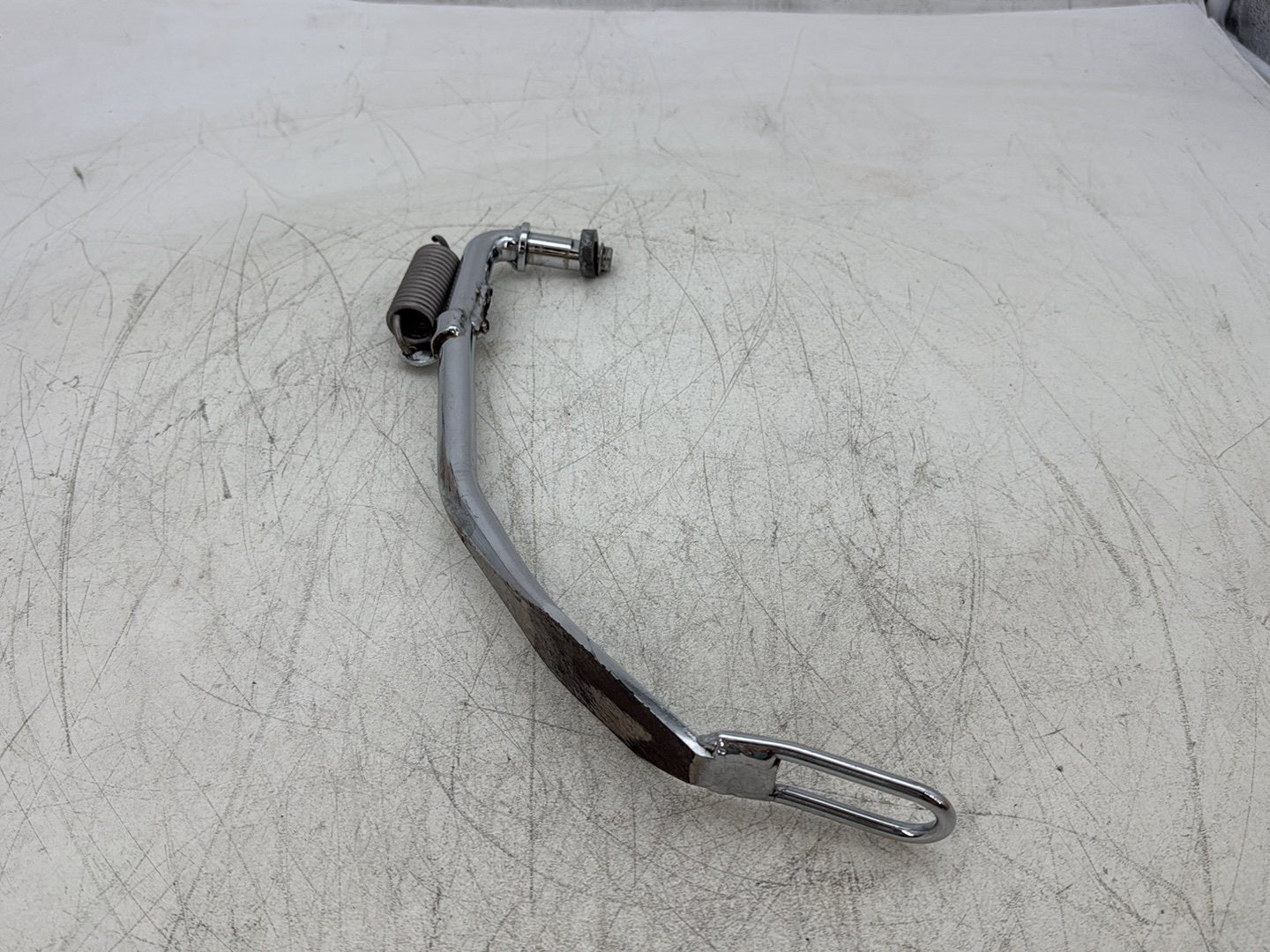 2007 Harley Dyna Street Bob FXDBI OEM Left Side Jiffy Kick Stand & Spring