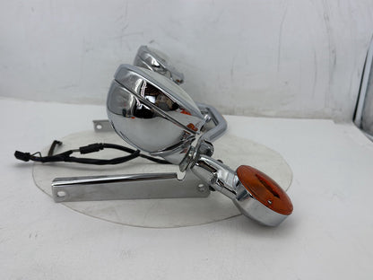 2004 Harley Softail FLSTC Heritage Classic OEM Front Turn Signal Indicators Aux Light Bar