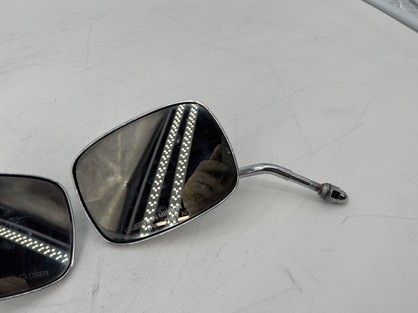 1999 - 2006 Harley-Davidson Touring Electra Glide Classic Left Right Rear View Mirror