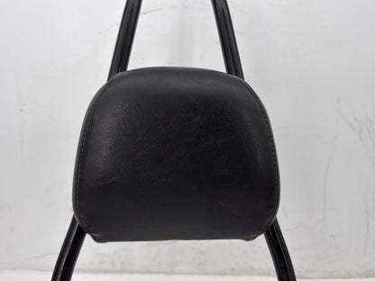 2012 Harley Dyna Fat Bob FXDF 103 OEM Rear Sissy Bar w/ Backrest Cushion Pad