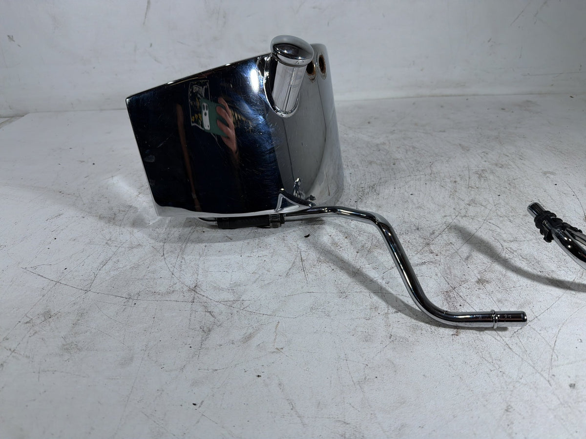 2001 Harley Fat Boy Softail FLSTFI OEM Oil Tank Reservoir Bottle Canister & Dipstick