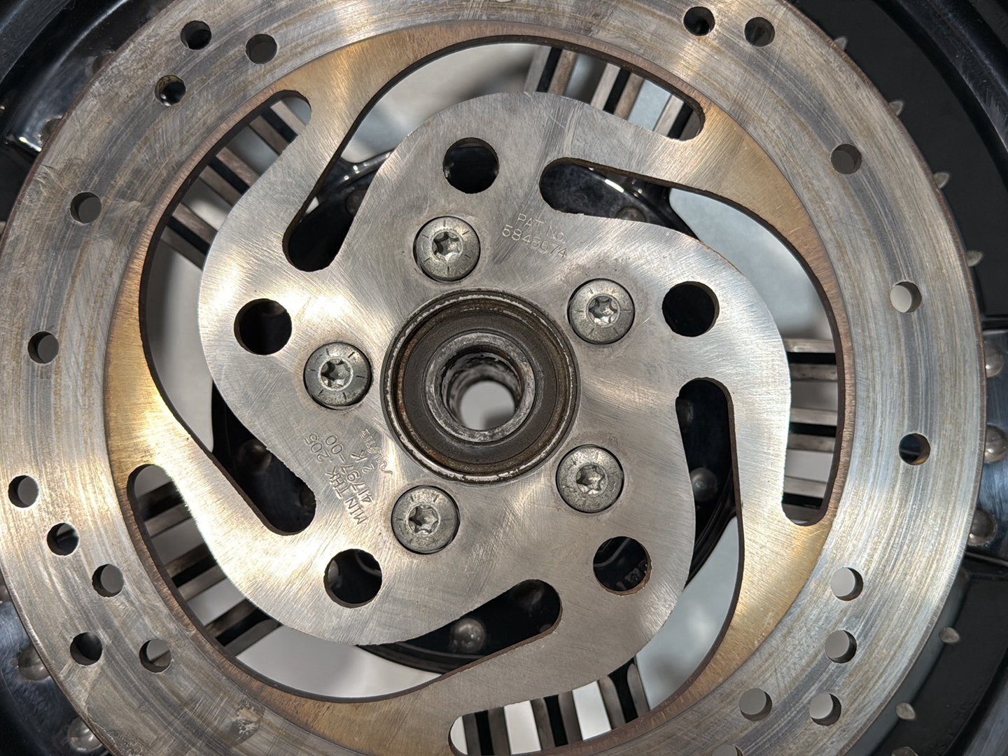 2007 - 2017 Harley-Davidson Dyna Wide Glide Rear Wheel Rim Tire Magnum 5 Custom