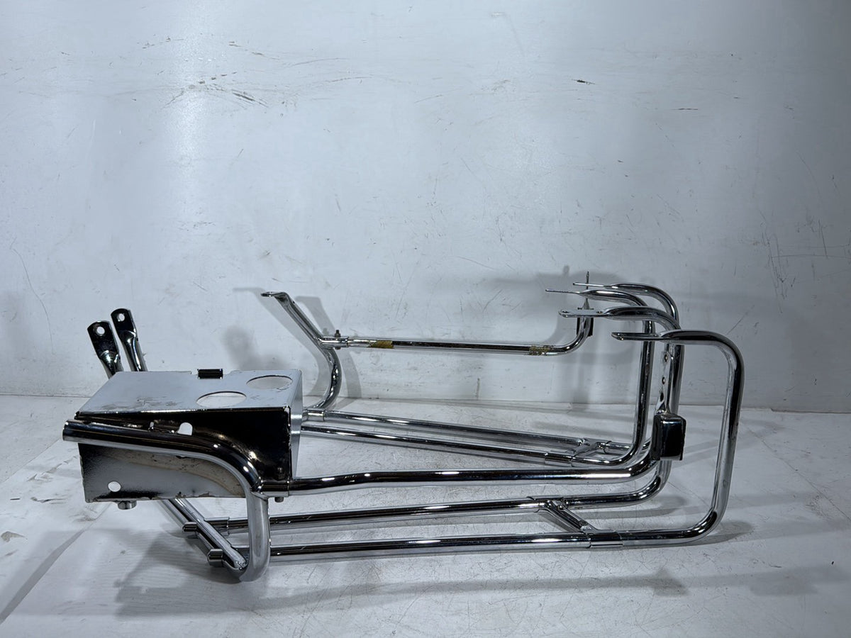 1990 Harley Electra Glide Touring OEM Rear Left Right Saddlebag Guard Rails Bar