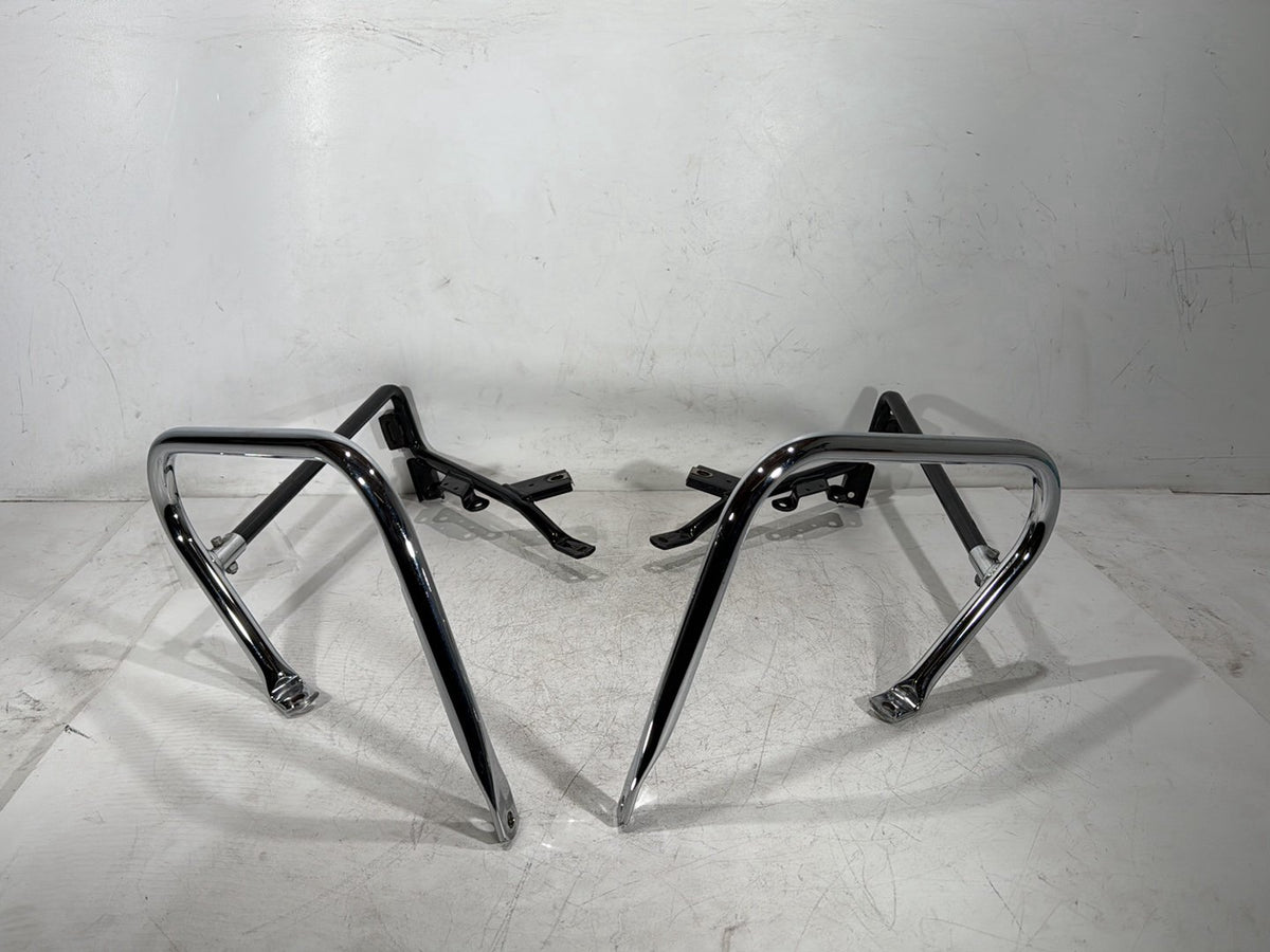 2011 Harley Electra Glide Touring OEM Rear Left Right Saddlebag Guard Rails Bar
