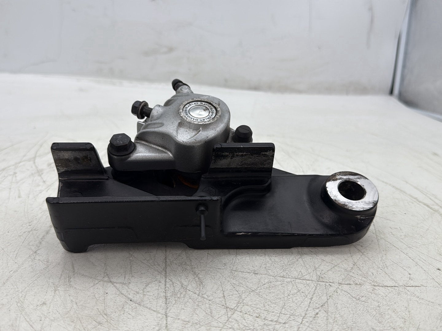 2004 Harley Sportster XL883C 883 Custom OEM Rear Back Brake Caliper w/ Bracket