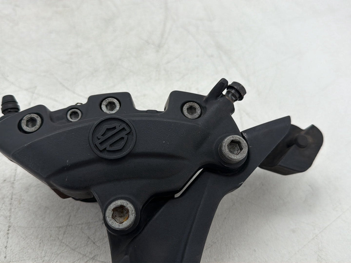 2013 Harley Electra Glide Touring CVO Screamin Eagle OEM Rear Back Brake Caliper w/ Bracket