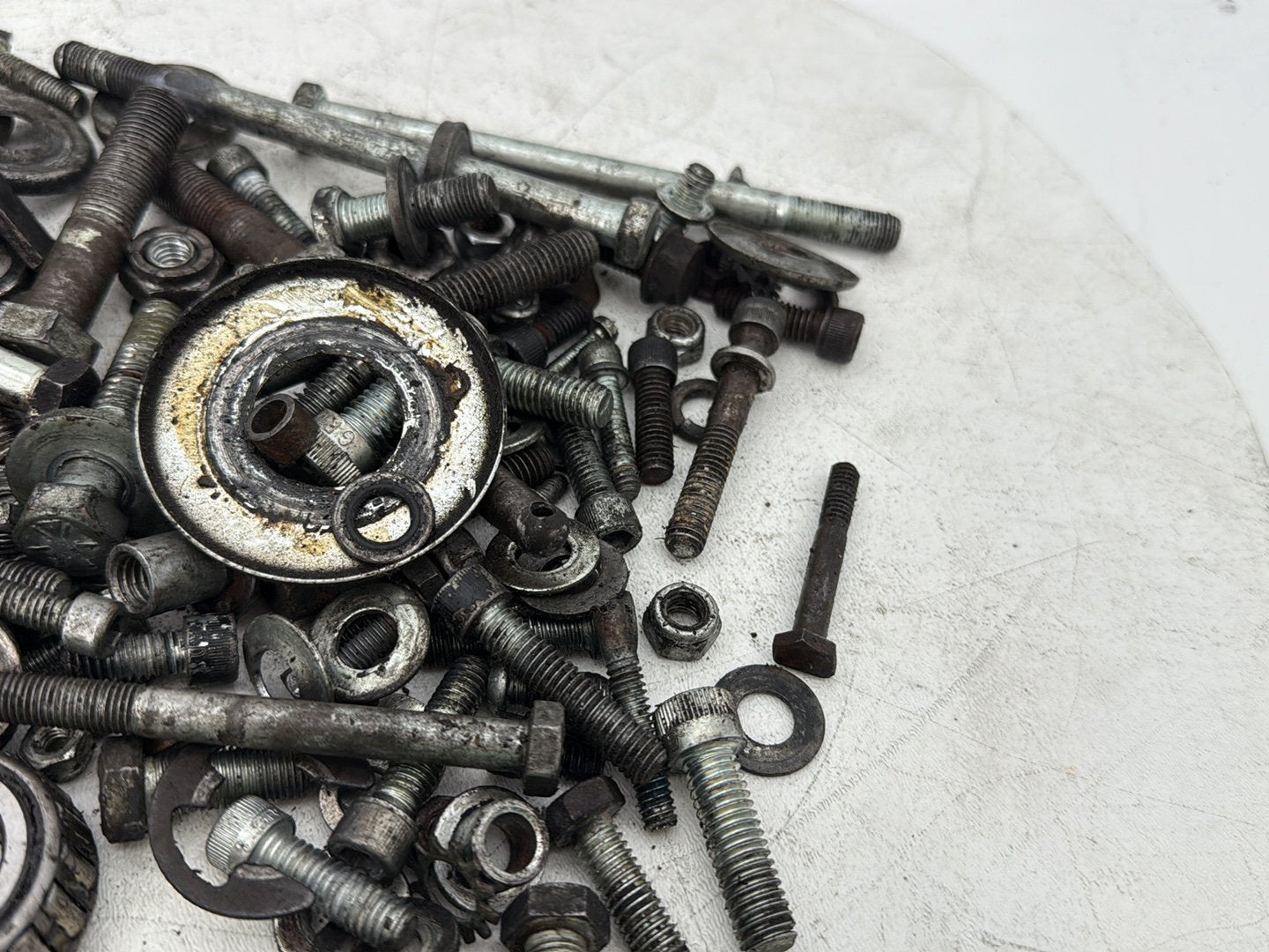 1993 Harley Sportster XLH883H Hugger 883 OEM Hardware Bolts Nuts & Brackets
