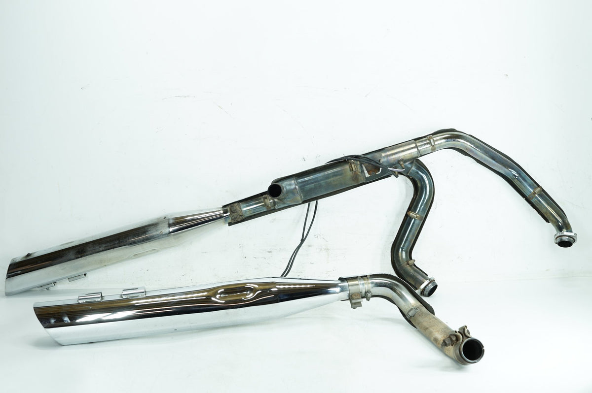 2008 - 2016 Harley-Davidson Touring Electra Glide Classic Exhaust Header Pipes Muffler 66855-10A