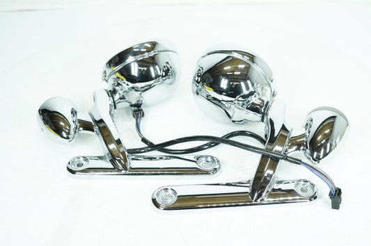 2007 - 2016 Harley-Davidson Touring CVO Electra Screamin Eagle Front Left Right Turn Signal Indicators 69460-06