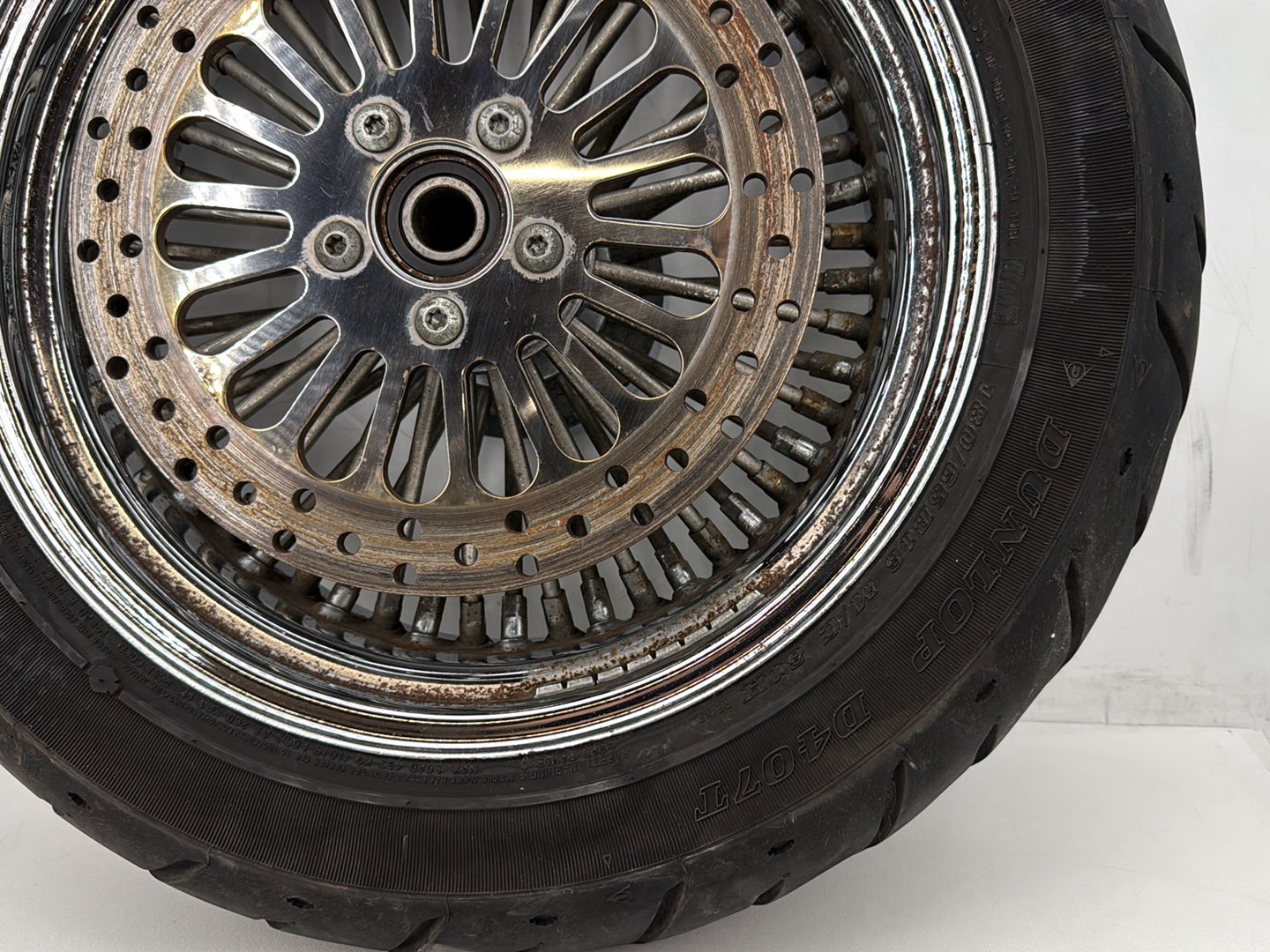 2013 Harley Street Glide Touring FLHX OEM Rear Wheel Rim Tire Spoked