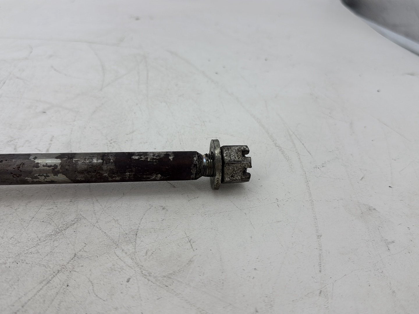 2005 Harley Heritage Softail Classic FLSTCI OEM Rear Wheel Axle Bolt Shaft