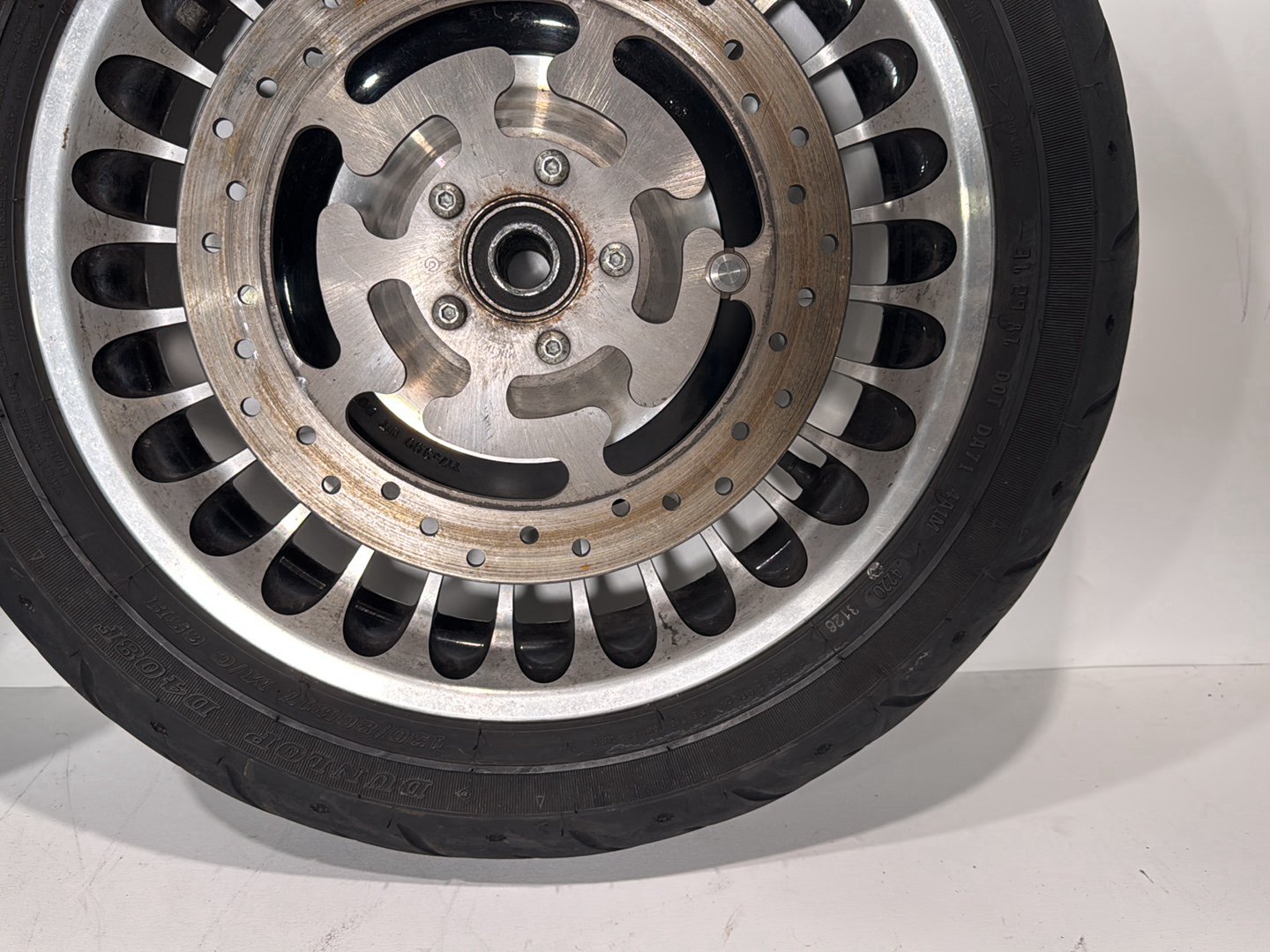 2007 - 2012 Harley-Davidson Touring Road Glide Front & Rear Wheel Rim Tire 	43493-09