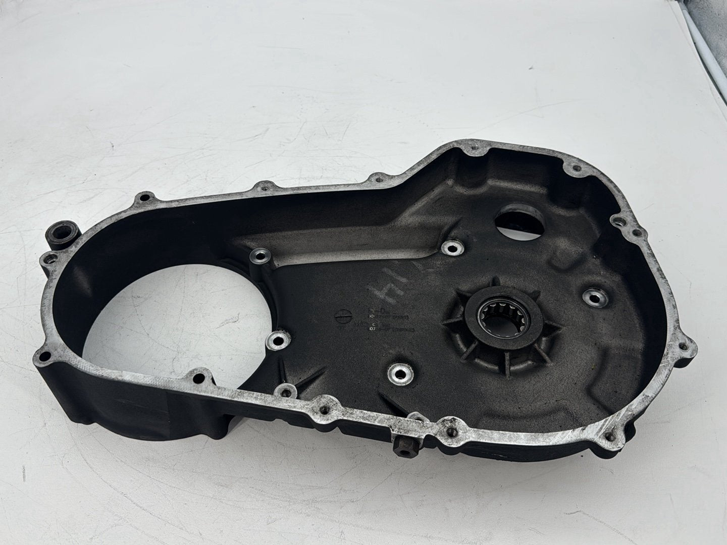 2008 Harley Touring FLHT Electra Glide OEM Inner Primary Clutch Cover 60677-07