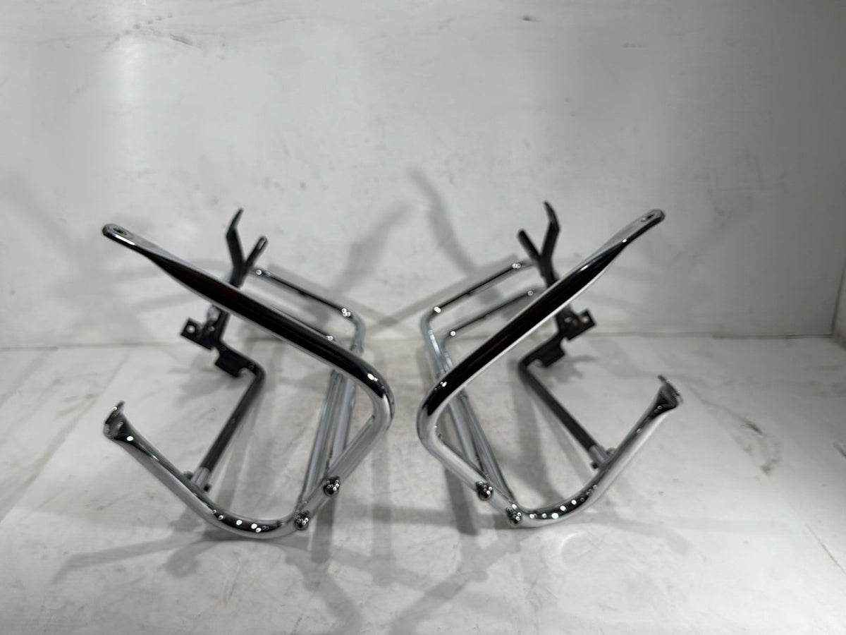 2012 Harley Electra Touring Ultra OEM Rear Left Right Saddlebag Guard Rails Bar