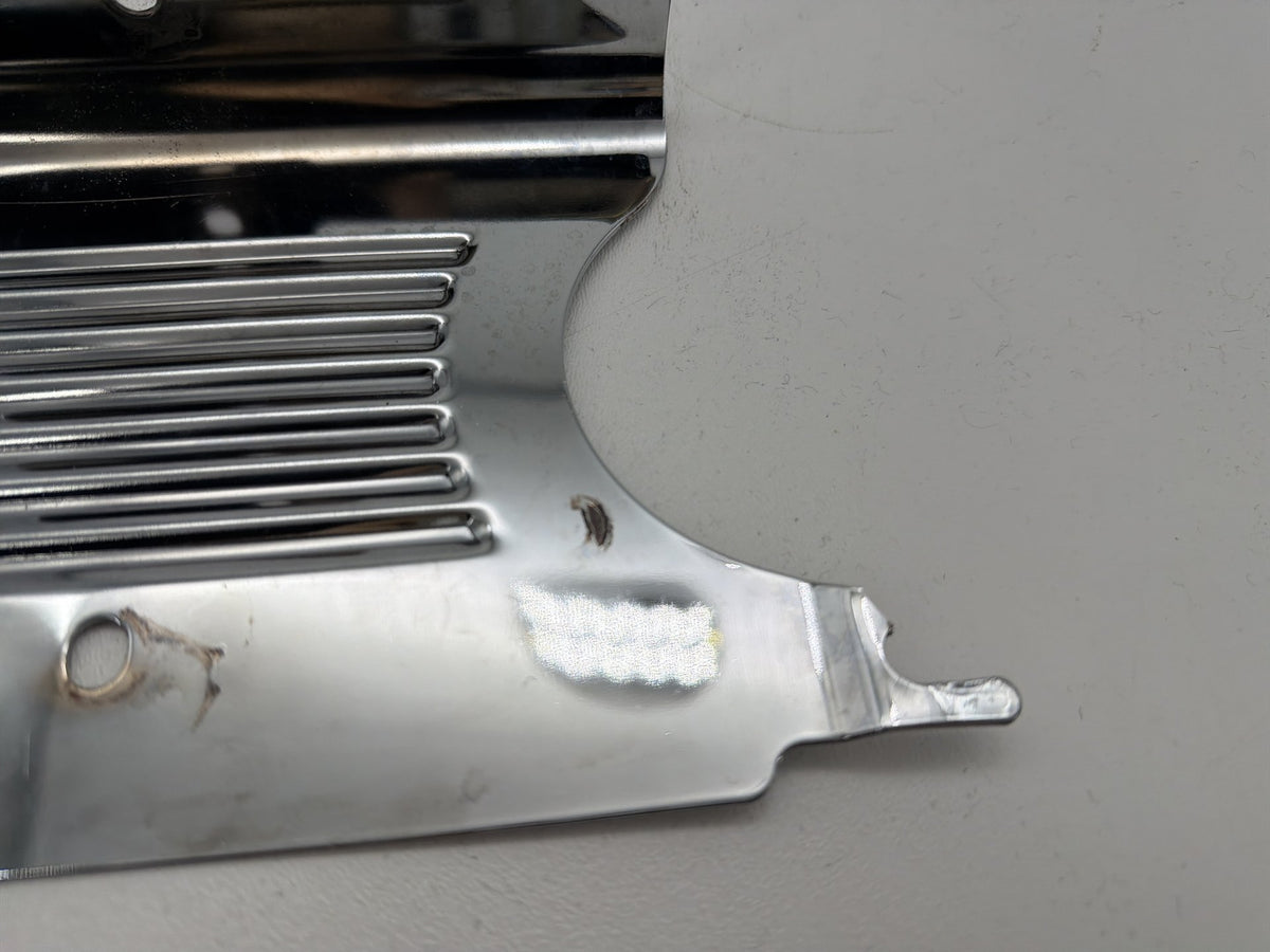 1994 Harley Softail Custom FXSTC OEM Ribbed Transmission Interface Cover Panel