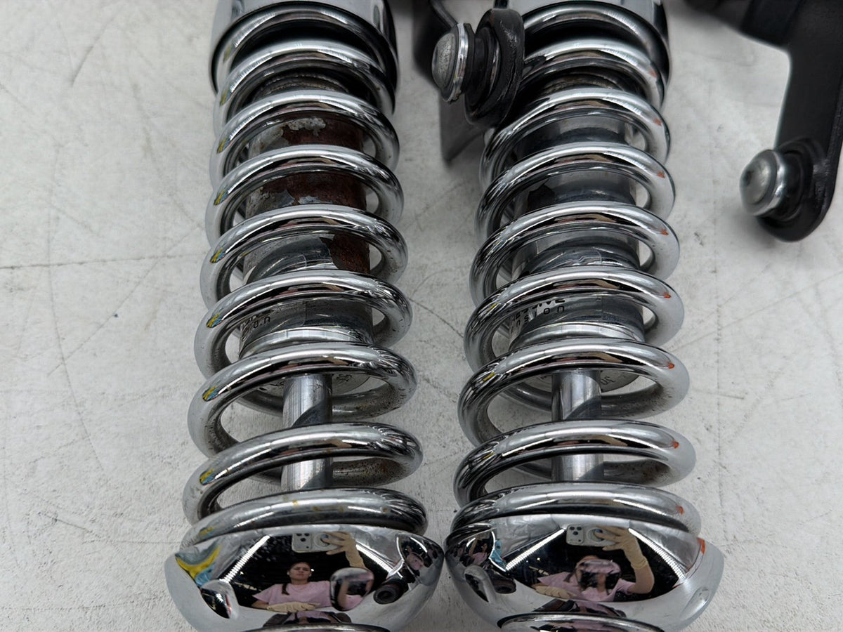 2014 Harley Dyna Low Rider FXDL Rear Left Right Shock Absorbers Progressive 14"