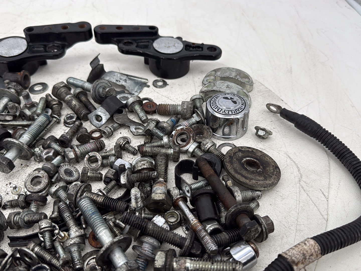 2007 Harley Touring FLHTC Electra Glide Classic OEM Hardware Bolts Nuts & Brackets