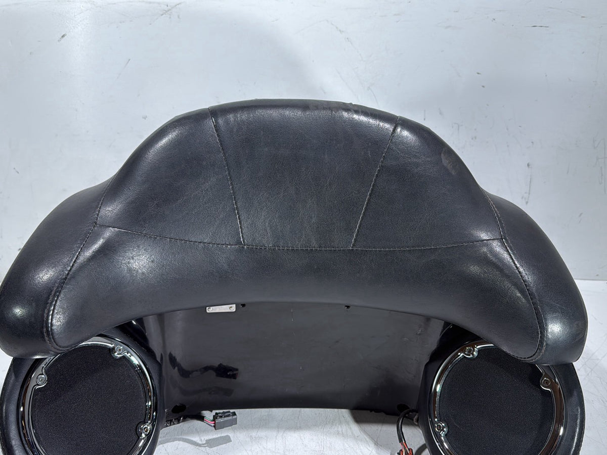 2008 Harley Electra Glide Touring Ultra OEM Pass Backrest Tour Pak Luggage NOKey