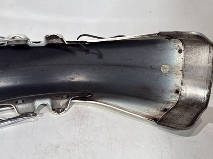 1999 - 2006 Harley-Davidson Touring Road King Police Front Wheel Fender Shell Panel w/ Front Fender Bumper Rail Cushion