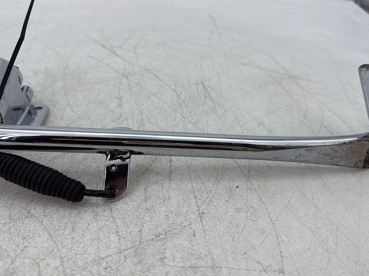 1995 Harley Road King Touring FLHR OEM Left Side Jiffy Kick Stand & Spring
