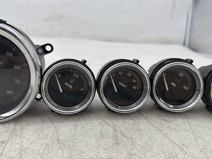 07 Harley Electra Glide Touring Ultra OEM Air Oil Volt Fuel Tacho Speedo Gauges