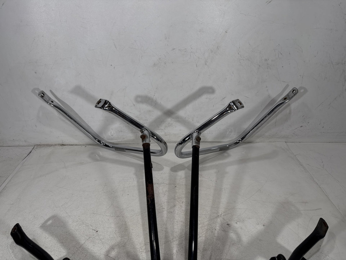 2013 Harley Street Glide Touring OEM Rear Left Right Saddlebag Guard Rails Bar