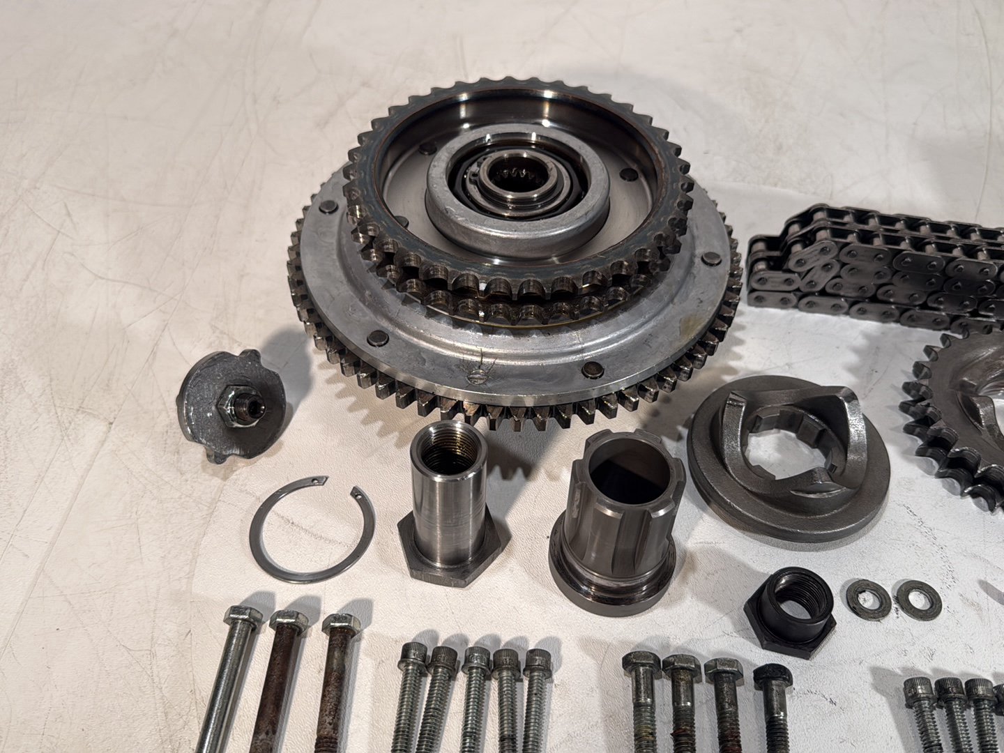 1984 - 1998 Harley-Davidson Touring Electra Glide Classic Clutch Basket Chain Tensioner Kit