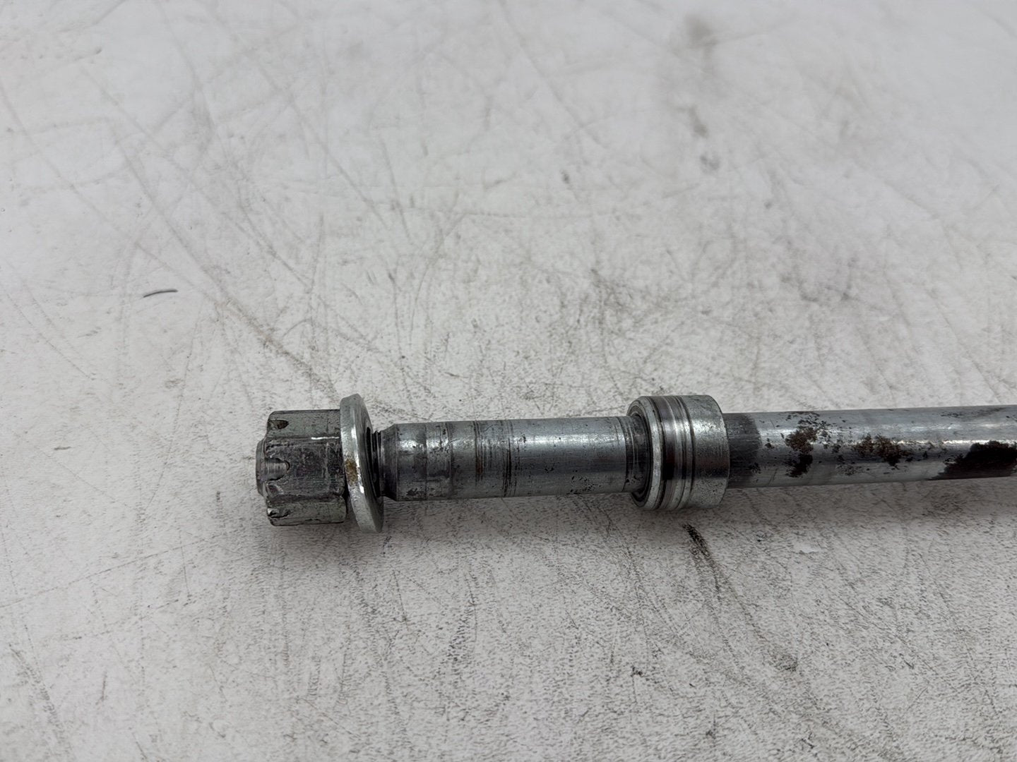 1998 Harley Softail Custom FXSTC OEM Rear Wheel Axle Bolt Shaft